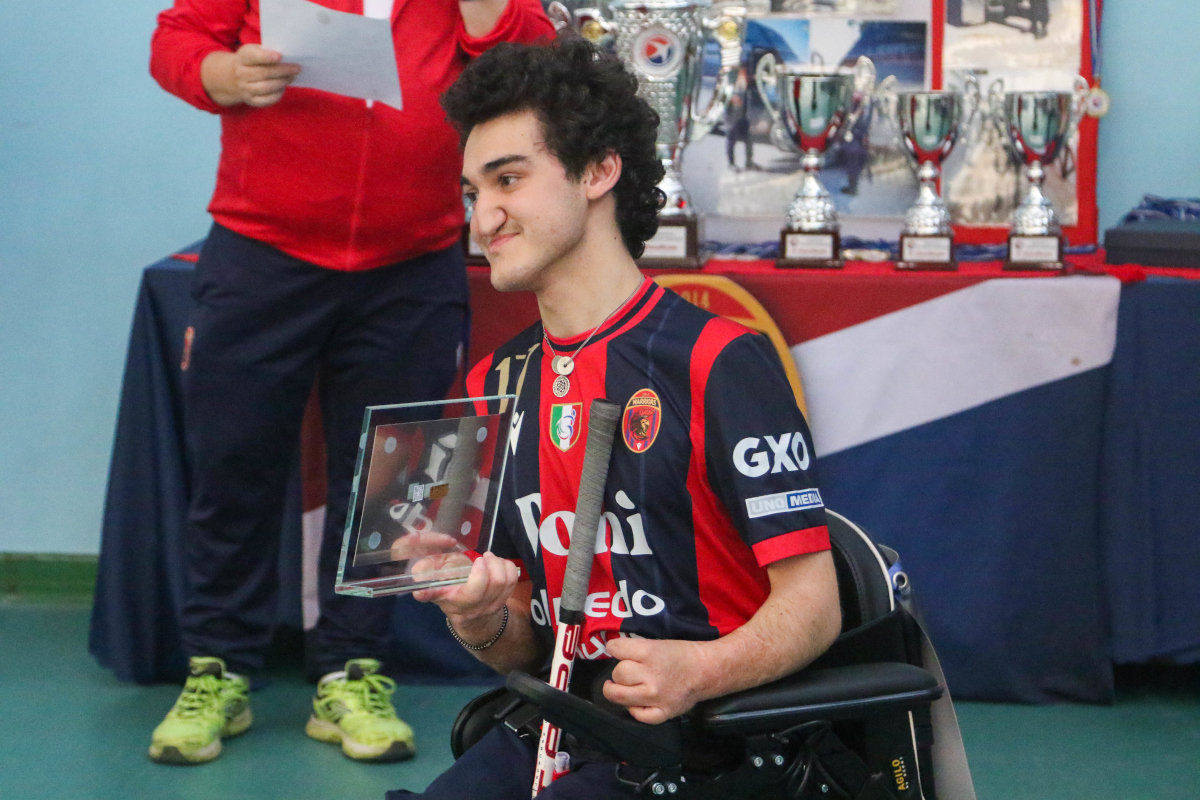 POWERCHAIR HOCKEY - LA SELEZIONE ALL STARS SI AGGIUDICA IL 9° “MEMORIAL TENENTE MERLINO”  